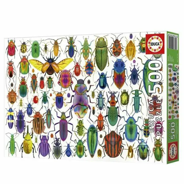 Palapeli Educa Beetles 500 Kappaletta