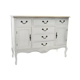 Bufete DKD Home Decor   Balts Gaiši brūns Egle 118 x 45 x 90 cm
