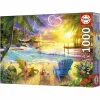 Palapeli Educa Love Beach 1000 Kappaletta