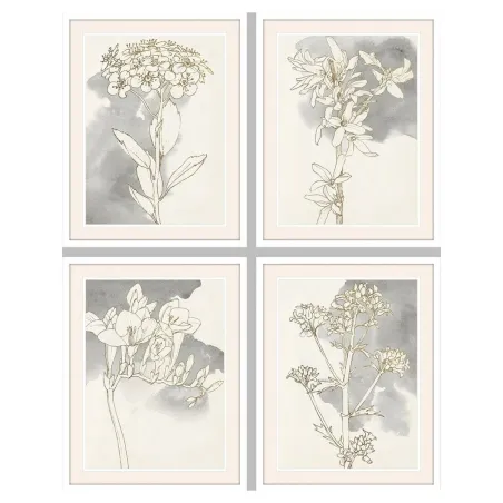 Paveikslas DKD Home Decor Stiklas Medžio MDF 55 x 2,5 x 70 cm