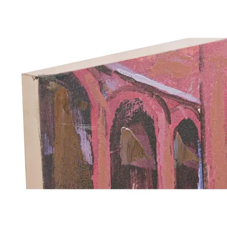 Canvas DKD Home Decor Canvas Koks MDF 120 x 3 x 90 cm