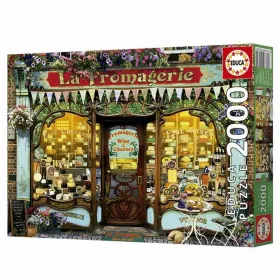 Dėlionė Educa The fine cheese shop 2000 Dalys