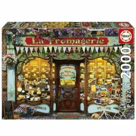 Dėlionė Educa The fine cheese shop 2000 Dalys
