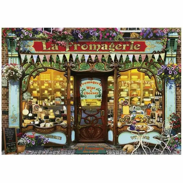 Puzzle Educa The fine cheese shop 2000 Pieces