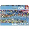 Dėlionė Educa Panorama de la Vida 3000 Dalys
