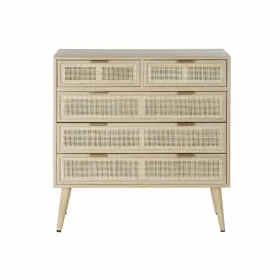 Lipasto DKD Home Decor Luonnollinen Paolownia wood Puu MDF Scandi 80 x 39,5 x 81 cm