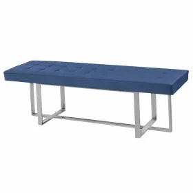 Taburet DKD Home Decor   Sinine Polüester Teras (150 x 45 x 45 cm)