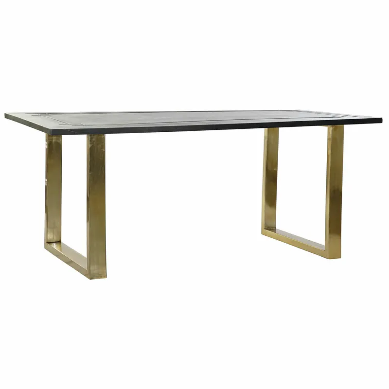 Valgomojo stalas DKD Home Decor 180 x 89 x 75 cm Metalinis Mango mediena