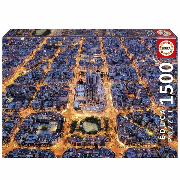 Palapeli Educa Barcelona 1500 Kappaletta