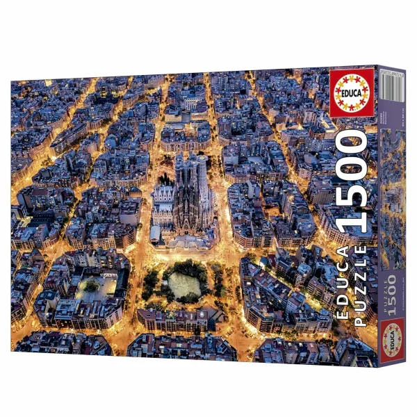 Palapeli Educa Barcelona 1500 Kappaletta