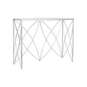 Koridors DKD Home Decor Balts Sudrabains 100 x 33 x 78 cm