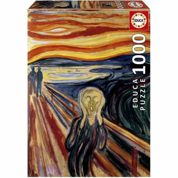 Puzzle Educa 20308 The Scream, Edvard Munch 1000 Pieces