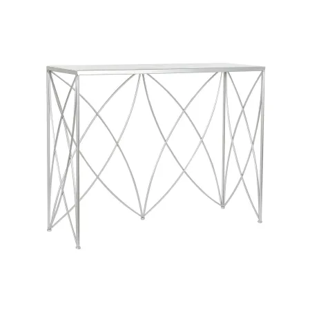 Esik DKD Home Decor Valge Hõbedane 100 x 33 x 78 cm