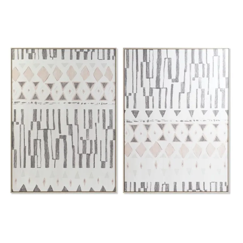 Canvas DKD Home Decor polistirols Canvas 100 x 4 x 140 cm