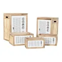 Snack tray La Bouchée Aram 34 x 18 x 1,5 cm (6 Units) (Pack 6x)
