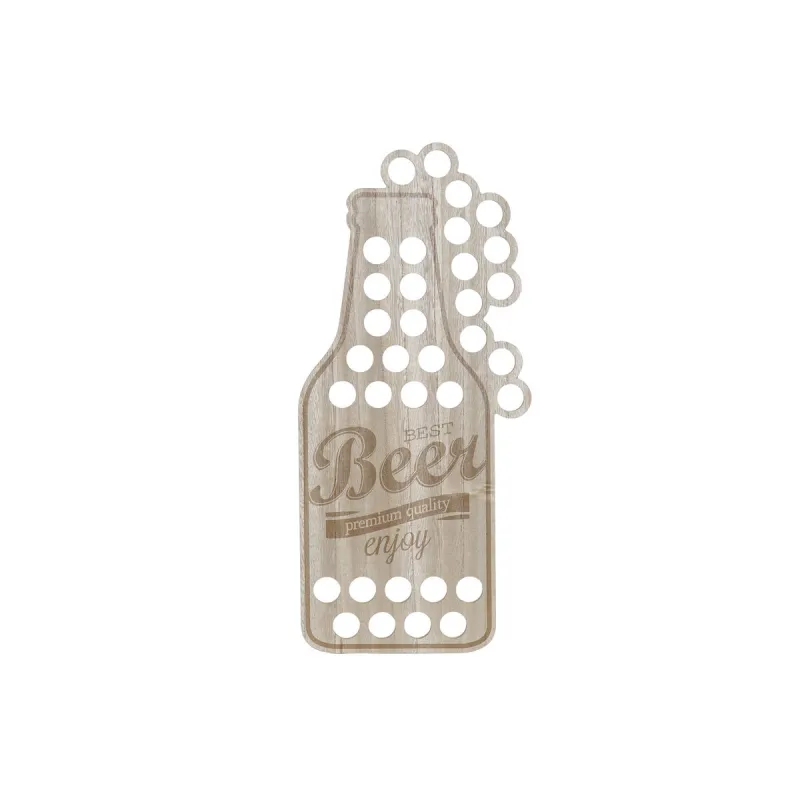Sienų dekoracija DKD Home Decor MDF Alaus (25 x 1 x 55 cm)