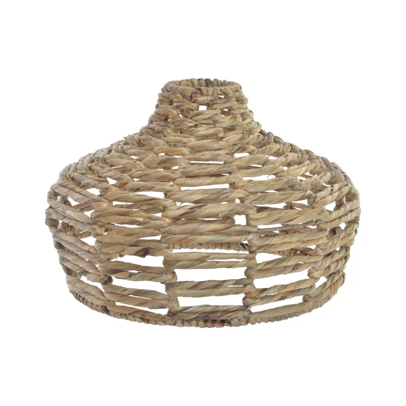 Lempos gaubtas DKD Home Decor Metalinis Pluošta (45 x 45 x 30 cm)