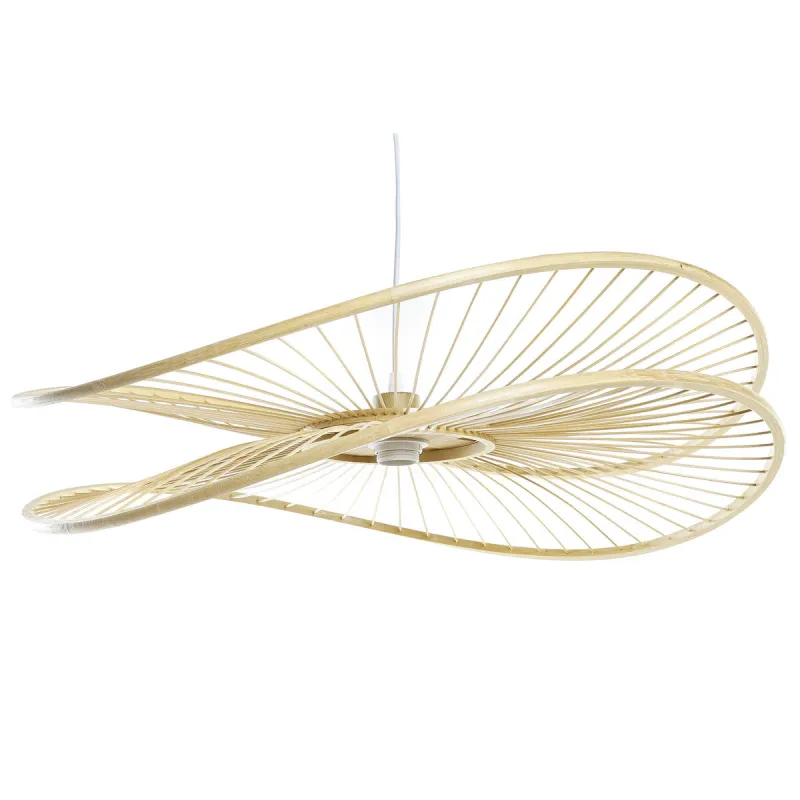 Потолочный светильник DKD Home Decor Натуральный Бамбук 50 W 70 x 65 x 23 cm