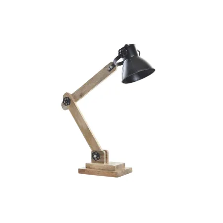 Galda lampa DKD Home Decor Metāls Mango koks 50 W 220 V 50 x 15 x 65 cm