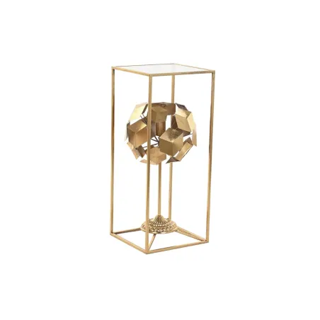 Pöytälamppu DKD Home Decor Kullattu 220 V 50 W Moderni Biometrinen (30 x 30 x 71 cm)