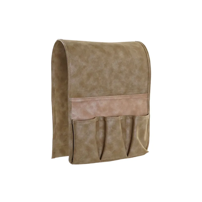 Televīzijas pulšu organizētājs DKD Home Decor Brūns Bēšs Poliuretāns 30 x 0,5 x 90 cm