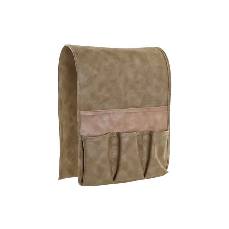 Televīzijas pulšu organizētājs DKD Home Decor Brūns Bēšs Poliuretāns 30 x 0,5 x 90 cm