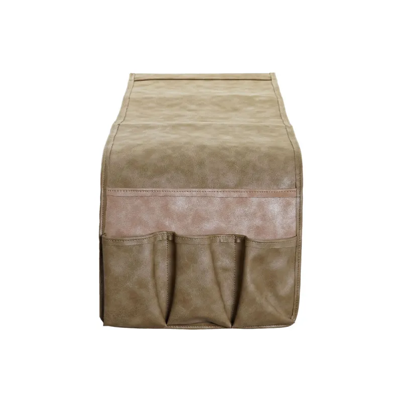 Televīzijas pulšu organizētājs DKD Home Decor Brūns Bēšs Poliuretāns 30 x 0,5 x 90 cm