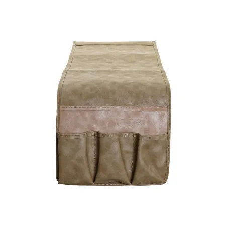 Televīzijas pulšu organizētājs DKD Home Decor Brūns Bēšs Poliuretāns 30 x 0,5 x 90 cm