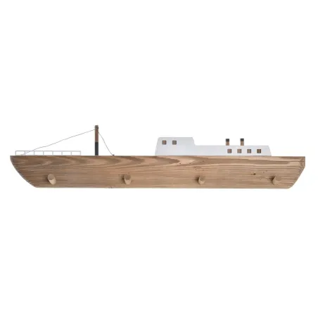 Seina riidepuu DKD Home Decor 91 x 8,5 x 20 cm Naturaalne Puit Barco