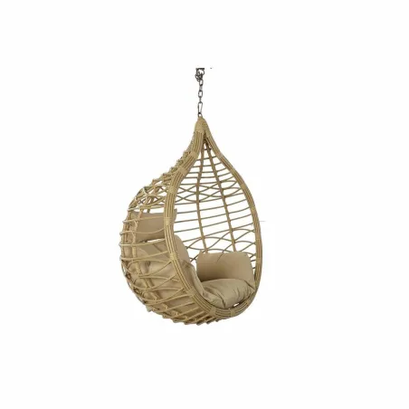 Riputatav aiatool DKD Home Decor Pruun Beež Helepruun Alumiinium sünteetiline rotang 90 x 70 x 110 cm 100 x 70 x 125 cm (100 x 7