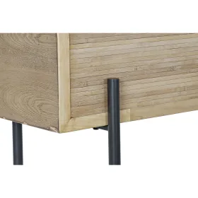 Taburet DKD Home Decor Naturaalne Puit Metall 120 x 40 x 43 cm