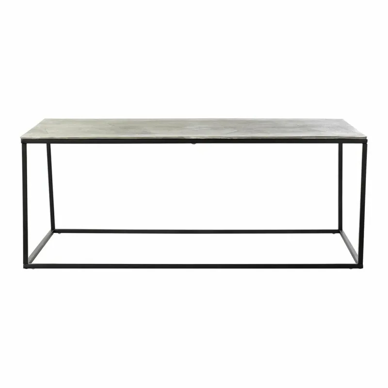 Кофейный столик DKD Home Decor Металл Алюминий (111,7 x 61 x 43 cm)
