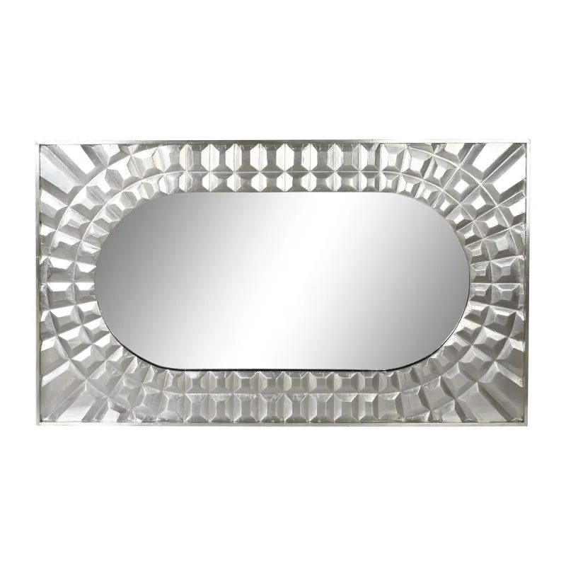 Seinapeegel DKD Home Decor Hõbedane Kaasaegne 154 x 4 x 92 cm