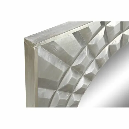 Sienas spogulis DKD Home Decor Sudrabains Moderns 154 x 4 x 92 cm