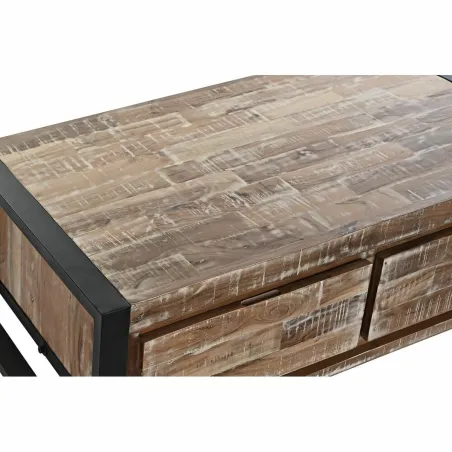 Centrinis stalas DKD Home Decor Metalinis Akacija (110 x 60 x 40 cm)
