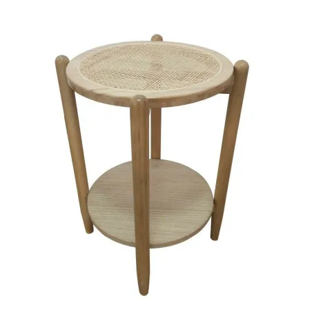 Mažas šoninis stalas DKD Home Decor Natūralus 38 x 38 x 54,5 cm 41 x 41 x 55,5 cm