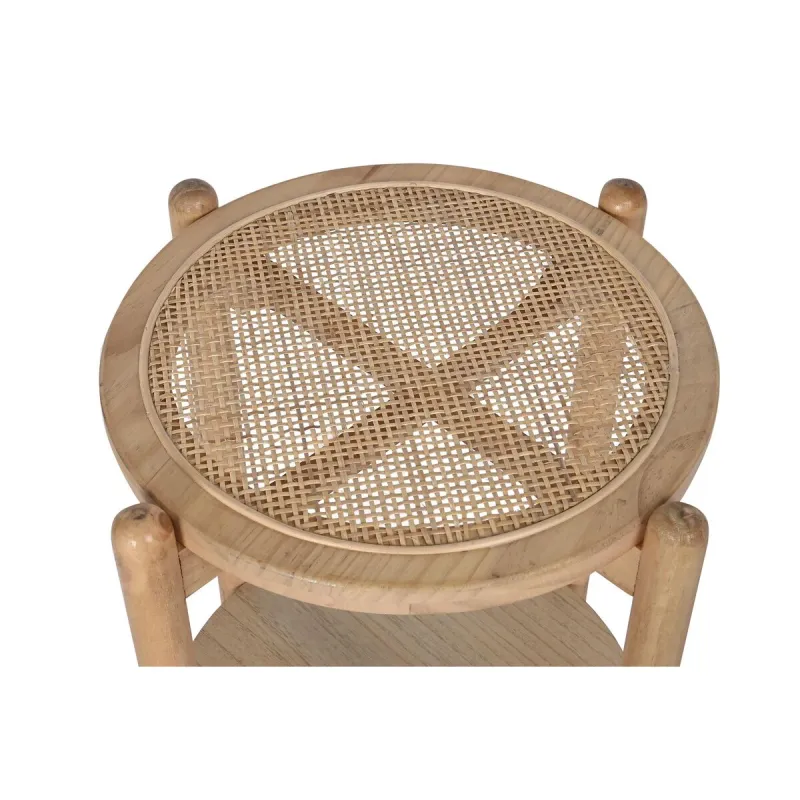 Mazs galdiņš DKD Home Decor Dabisks 38 x 38 x 54,5 cm 41 x 41 x 55,5 cm