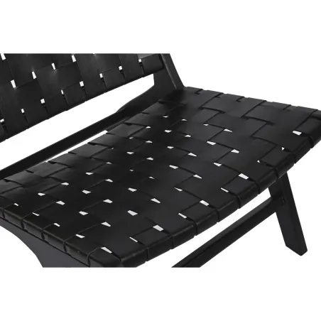Valgomojo kėdė DKD Home Decor Juoda 65 x 79 x 70 cm