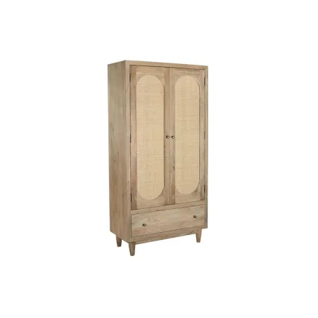 Шкаф DKD Home Decor Коричневый Натуральный Древесина манго 90 x 40 x 180 cm