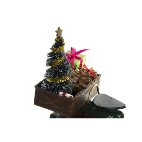Ziemassvētku Nieciņš DKD Home Decor Anglija Metāls (17,5 x 7 x 15,5 cm) (2 gb.)
