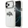 Karl Lagerfeld IML Karl Sketch Logo MagSafe - Case iPhone 17 Pro Max (Clear)
