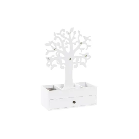 Ehteaegas DKD Home Decor Valge Puit MDF (24 x 12 x 36 cm)