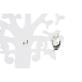 Jewelry box DKD Home Decor White MDF Wood (24 x 12 x 36 cm)