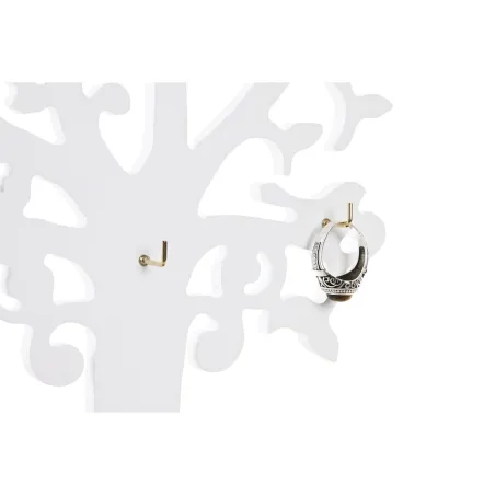 Jewelry box DKD Home Decor White MDF Wood (24 x 12 x 36 cm)