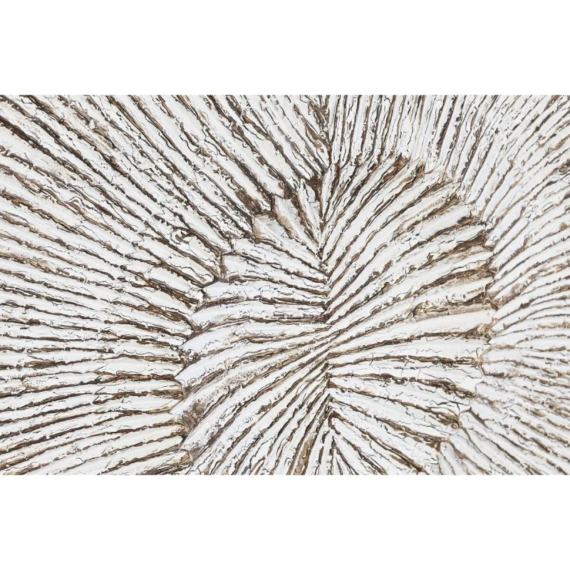 Päätylevy DKD Home Decor 180 x 3,5 x 100 cm Valkoinen Puu MDF