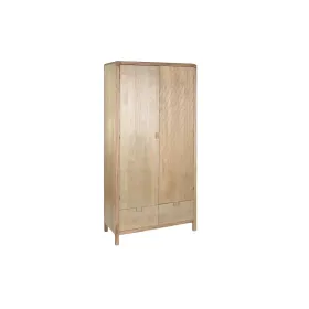 Garderobe DKD Home Decor Dabisks Ciedra Koks MDF 90 x 40 x 180 cm