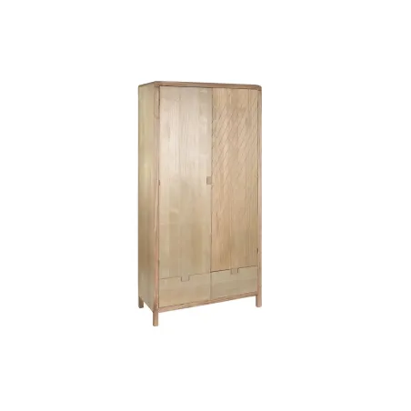 Vaatekaappi DKD Home Decor Luonnollinen Mäntypuu Puu MDF 90 x 40 x 180 cm