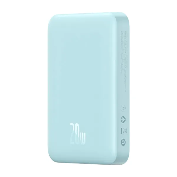 Powerbank Baseus Magnetic Mini 10000mAh, USB-C 20W MagSafe (blue)