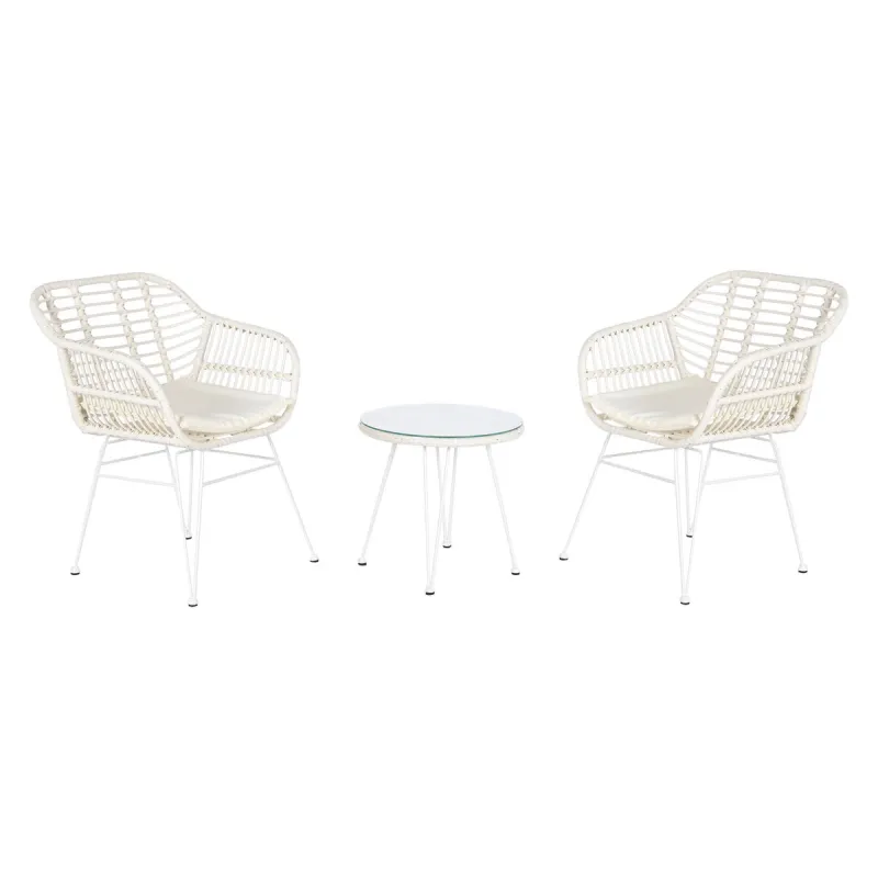 Pöytäsetti 2 tuolilla DKD Home Decor 56 x 57,5 x 82 cm