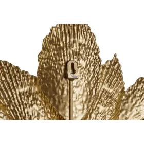 Sienu dekors DKD Home Decor 56 x 4,5 x 56 cm Zieds Bronza Moderns